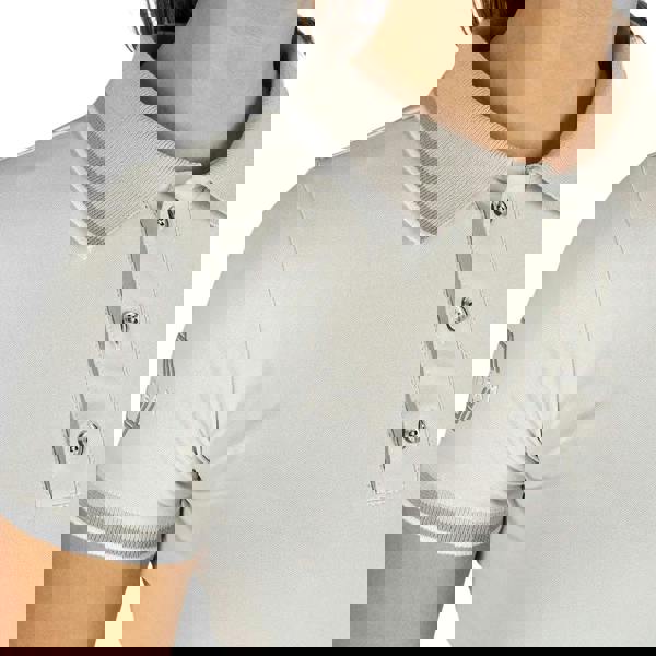 Coldstream Womens/Ladies Darnick Polo Shirt - Frosted Steel - 