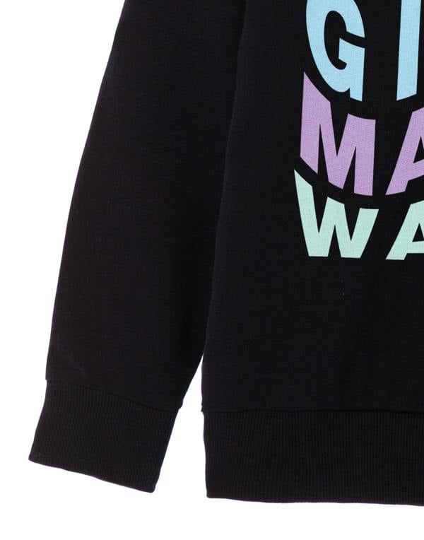 Barbie Girls Black Strong Girls Make Waves Hoodie