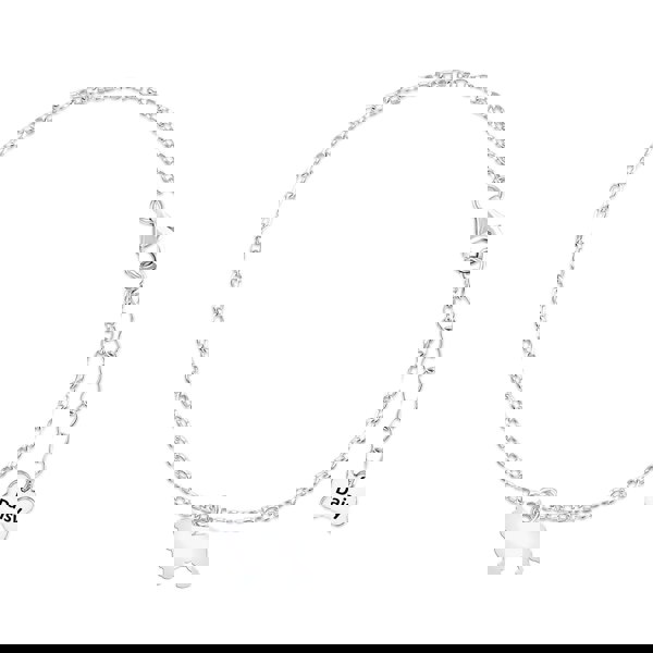 Mylee London Cavalier King Charles Spaniel Silhouette Silver Chain Bracelet - Personalised