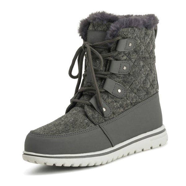 VIVA Polar Boot Women's Fleece Lined Snow Winter Hiking Durable Ankle Boots