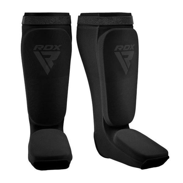 RDX Sports HOSIERY SHIN INSTEP FOAM BLACK/BLACK