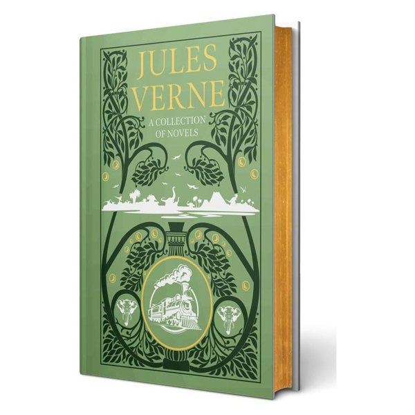 Jules Verne:A Collection Of Novels Leather-bound