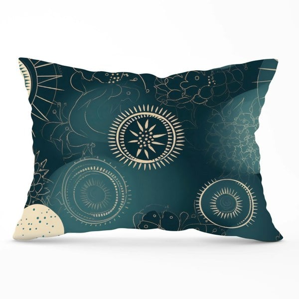 Warren Reed Blue Moon and Sun Cushions