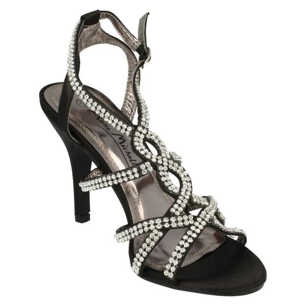 Anne Michelle Ladies Anne Michelle Diamante Sandals