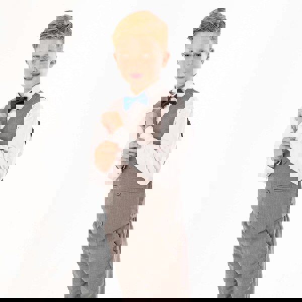 boy wearing UK Flower Girl Boutique Peaky Rascals boys wear