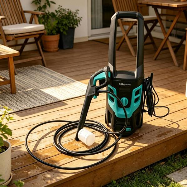 Gr8 Garden 1600W Pressure Washer 130 Bar Portable Jet Wash Patio Car Cleaner Complete Kit