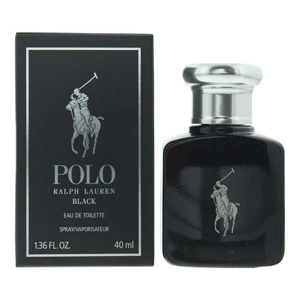 Ralph Lauren Polo Black Mens Eau de Toilette 40ml Fragrance