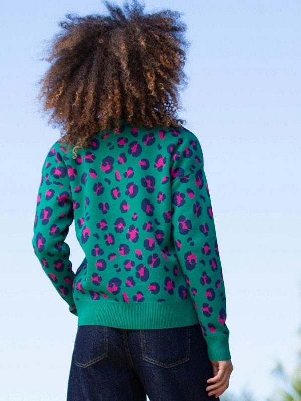 Kite Organic Piddletrenthide Knit Jumper Leopard
