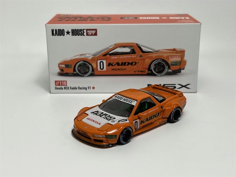 Mini GT Honda NSX Kaido Racing V1 1:64 Scale Mini GT KHMG119