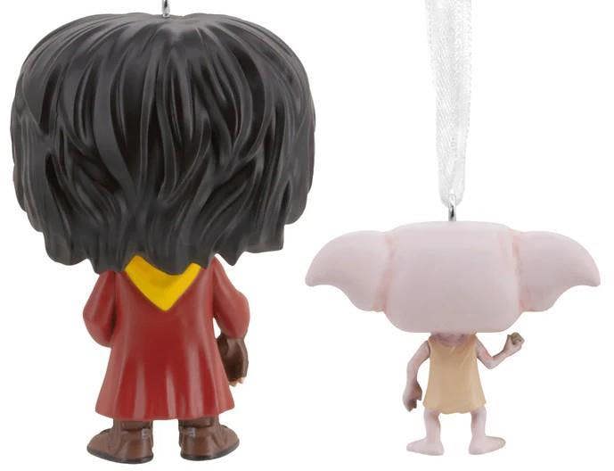 Hallmark Harry Potter - Harry and Dobby POP! Christmas Tree Ornaments