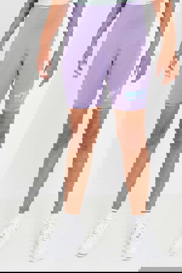 Beat Girlz Club Back Flip Cycle Short - Lilac