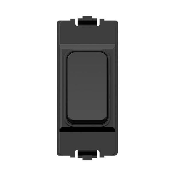ENER-J 1 Gang Wireless Kinetic Switch, MK Logic Style, Black Body (PRO Series)