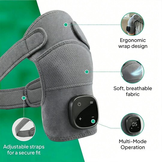 Havendro Rejuvacare Cordless Shoulder Massager with 3 Vibration Modes