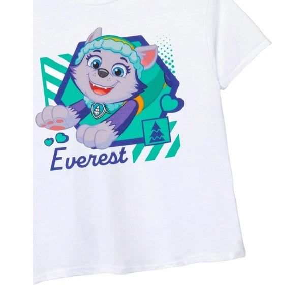 Paw Patrol Girls Everest T-Shirt - White