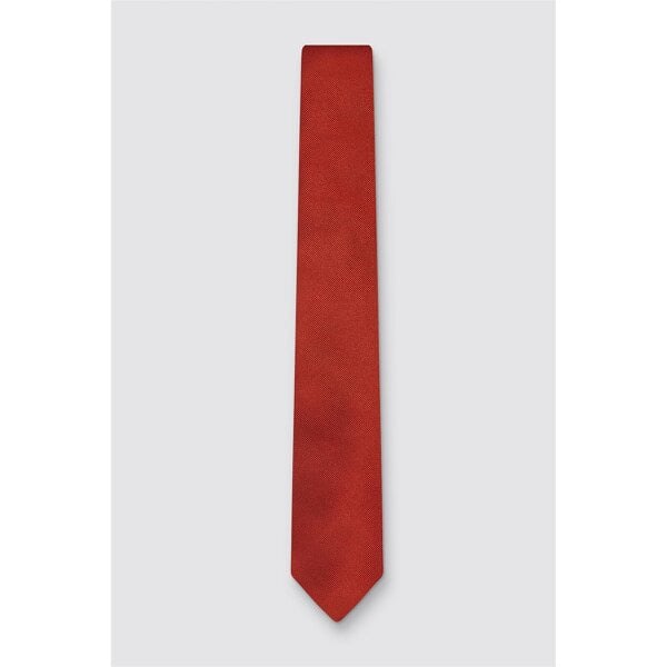 Ted Baker Burnt Orange Silk Twill Tie