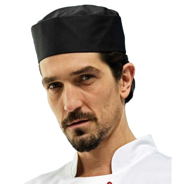 Premier Turn-Up Chefs Hat (Pack of 2) - Black