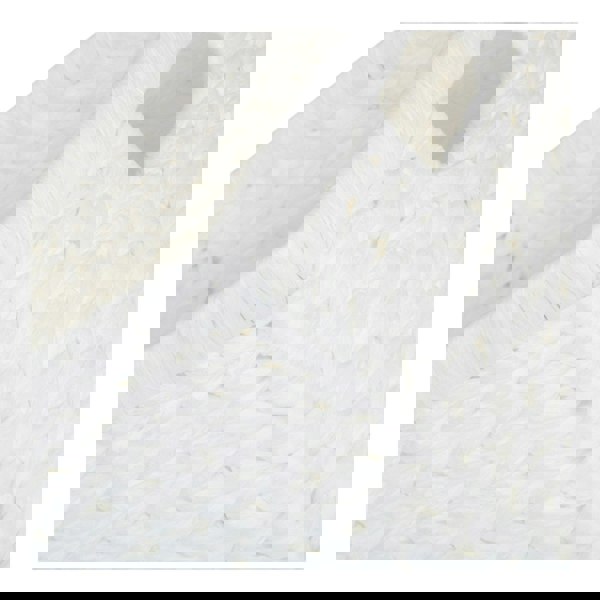 White Paper Rope Rectangular Storage Basket