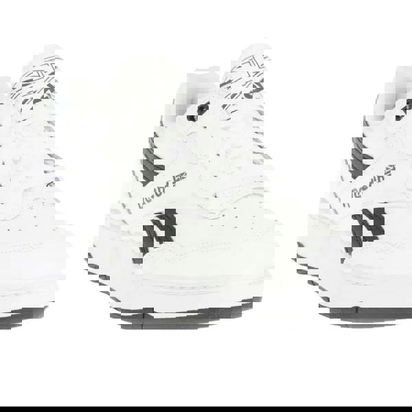 Reebok Unisex Adult Classics BB 4000 II Leather Trainers - White/Black