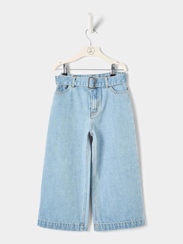 GWD Sena Wide Leg belted jean