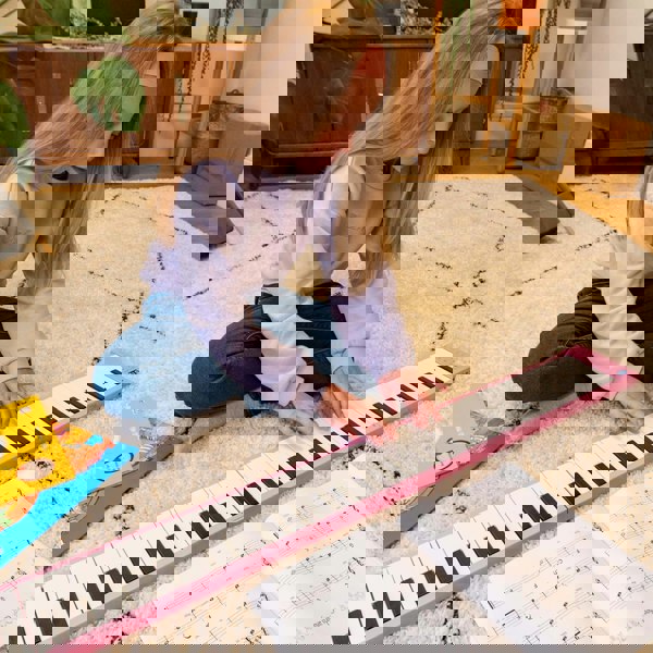 Carry-On 88 Key Folding Piano - Black#Colour_Pink