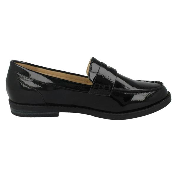 Spot On Ladies Spot On Loafer Shoes
