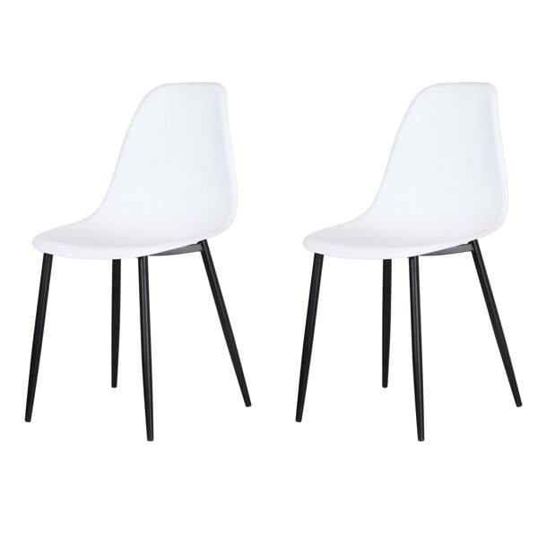 Core Products Pair of Aspen Curve Modern Dining Chairs