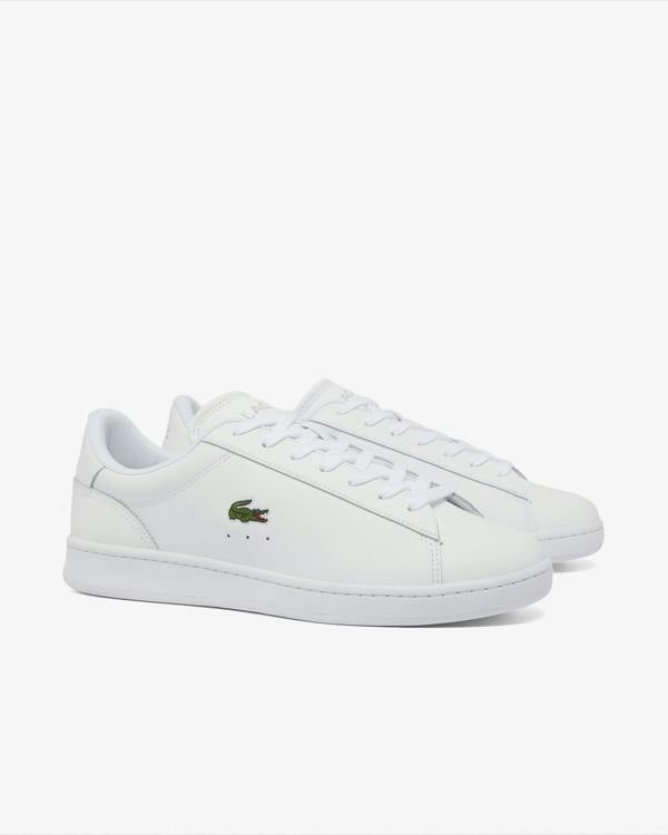 Lacoste Carnaby Set Mens Court Trainers - White/White 21G | CHO | Designer Mens Trainers
