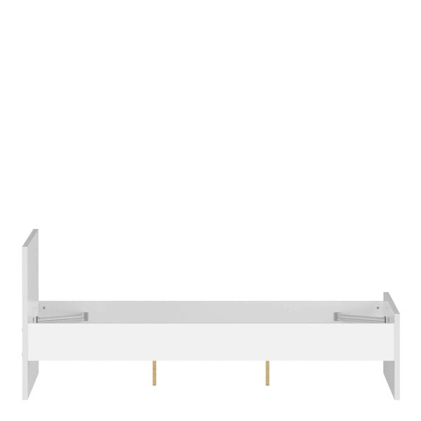 Wyld Haus Budapest 4ft6 Double White Wooden Bed Frame