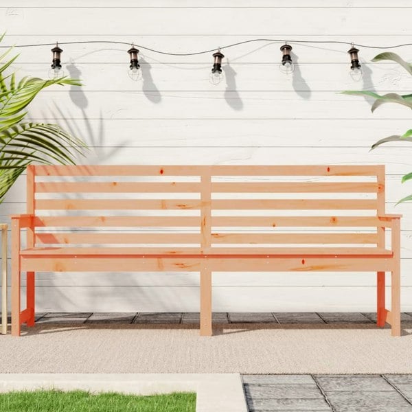 Berkfield Garden Bench 203.5x48x91.5 cm Solid Wood Douglas