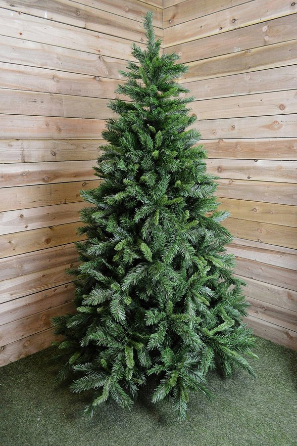 Samuel Alexander 6ft (1.8m) Luxury Kateson Fir Artificial Green Christmas Tree with 816 Tips