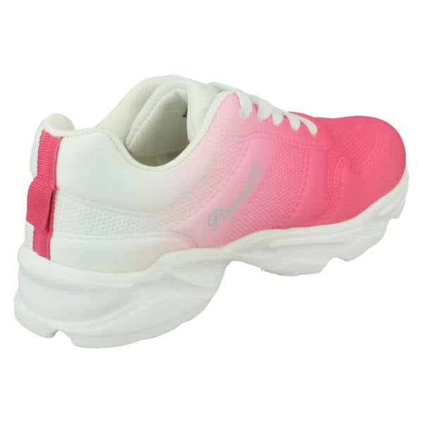 Pineapple Girls Pineapple Casual Comfy Lace Up Trainers H2656