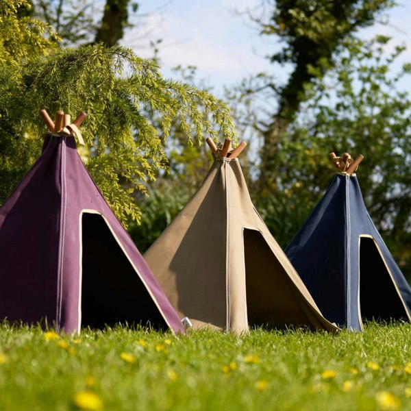 Pooch and Paws Teepee & Dog Mat Combination Set