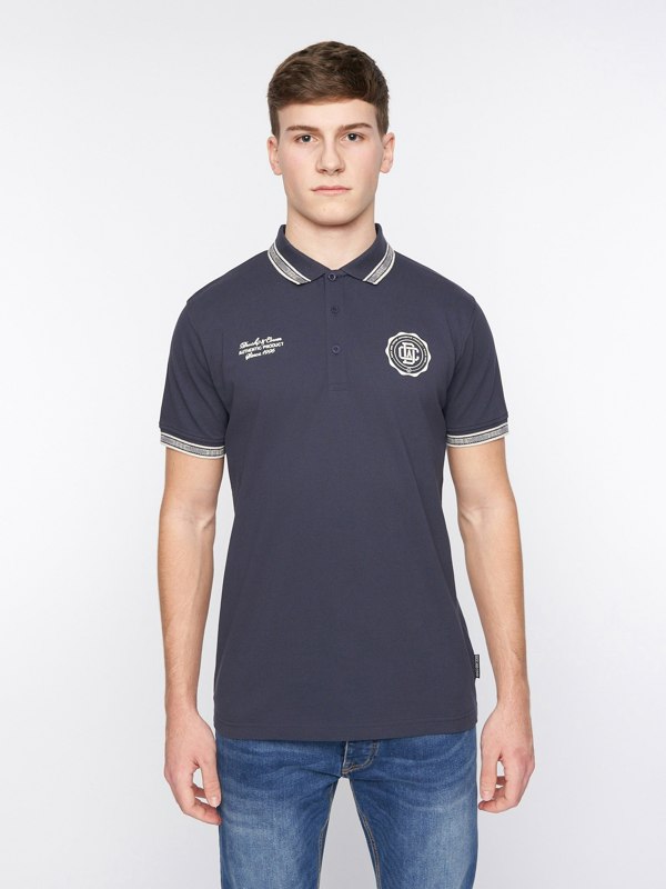 Duck and Cover Keyaan Polo - Navy