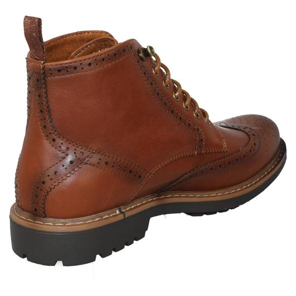 Thomas Blunt Mens Thomas Blunt Brogue Lace Up Casual Smart Ankle Boots A3R079