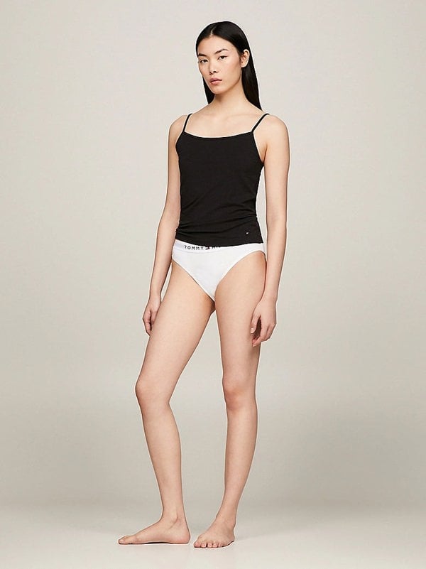 Tommy Hilfiger CAMI 2 Pack Womens Vest Black/Misty Blush