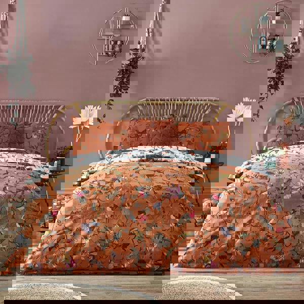 Furn Wildlings Tropical Duvet Cover Set - Warm Sienna