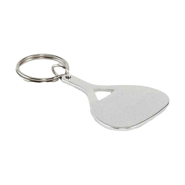 MidOcean Kepad Spatula Recycled Aluminium Keyring - Matt Silver - 