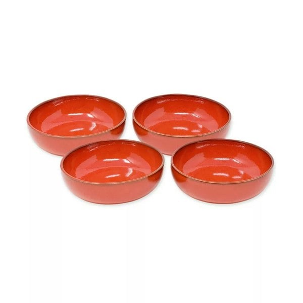 Selena Shallow Bowl 14cm - Red