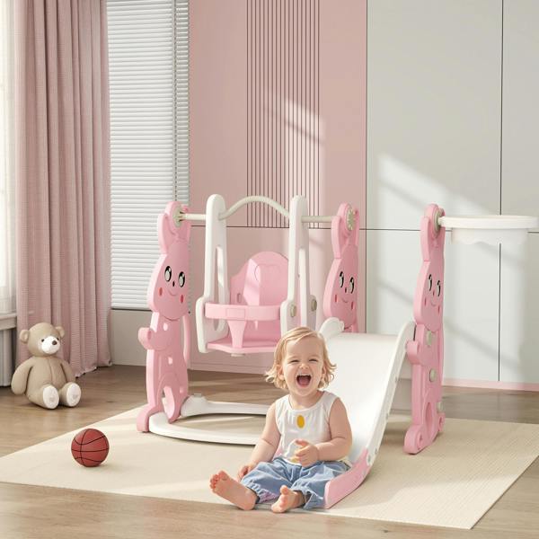 Kids Swing and Slide Set