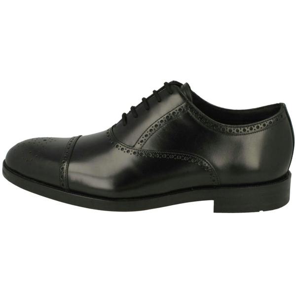 Clarks Mens Clarks Lace Up Toe Cap Detailed Shoes Oliver Limit