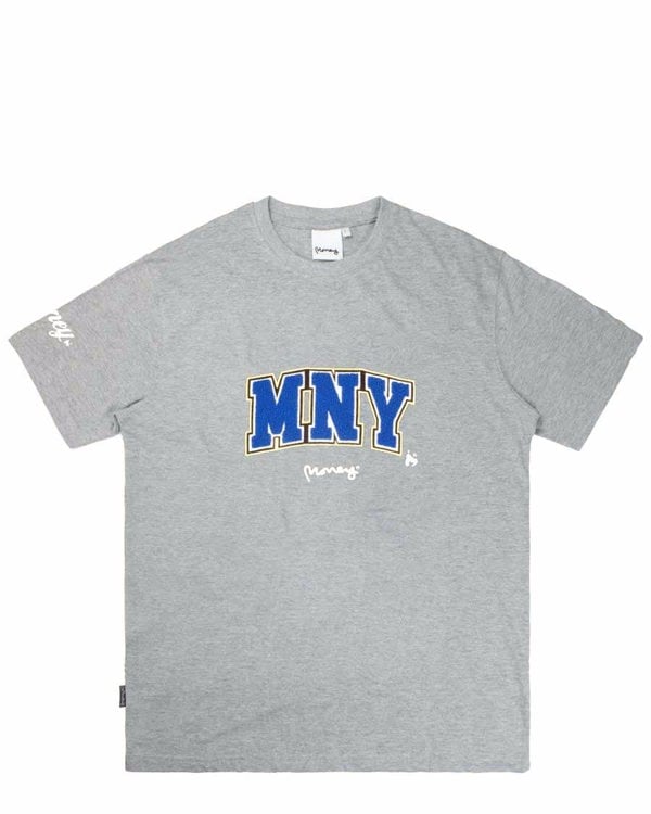 Money MNY Tee - Grey Melange