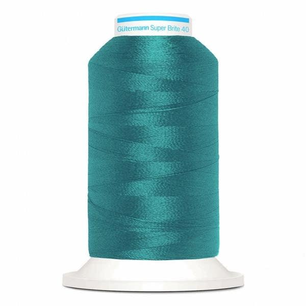 Gutermann Super Brite Polyester 40 Embroidery Thread 1000m Polyester Thread Suitable For Embroidery