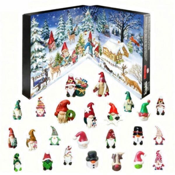 Leaper Christmas Santa & Dwarf Advent Calendar