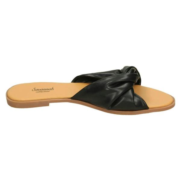 Savannah Ladies Savannah Flat Twist Vamp Mules F00205