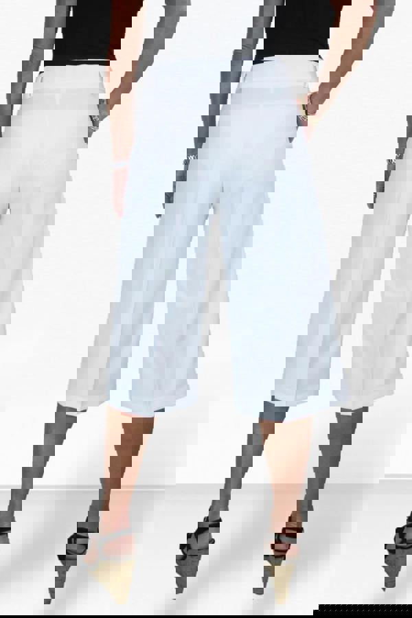 Paulo Due Women's Smart Cropped Leg Culotte Trouser