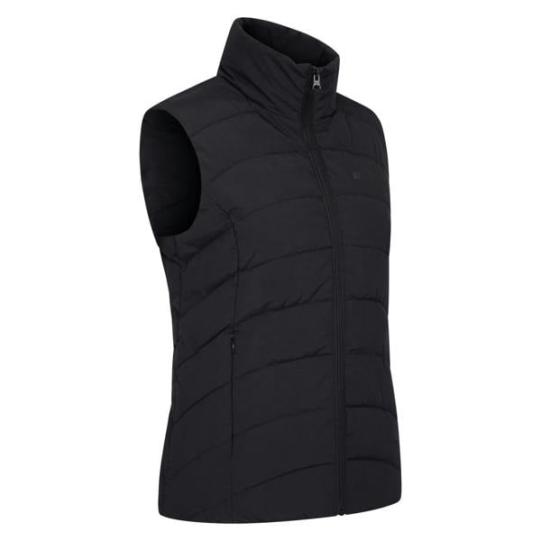Mountain Warehouse Womens/Ladies Opal Padded Gilet - Black - 