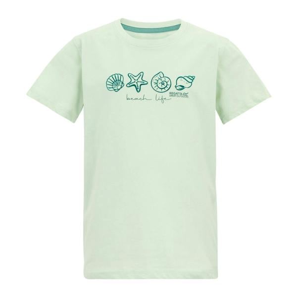 Regatta Childrens/Kids Bosley T-Shirt - Ocean Mist