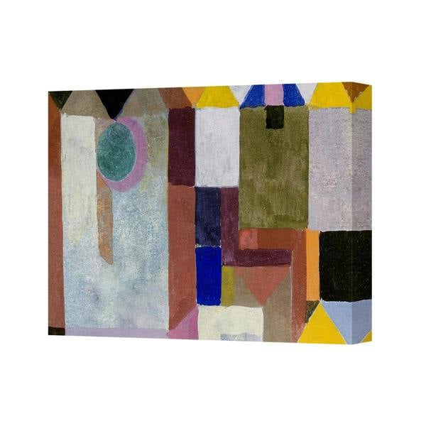 Benjamin Tate Design Abstract Geometric Canvas Wall Art Print 3140 For Modern Homes
