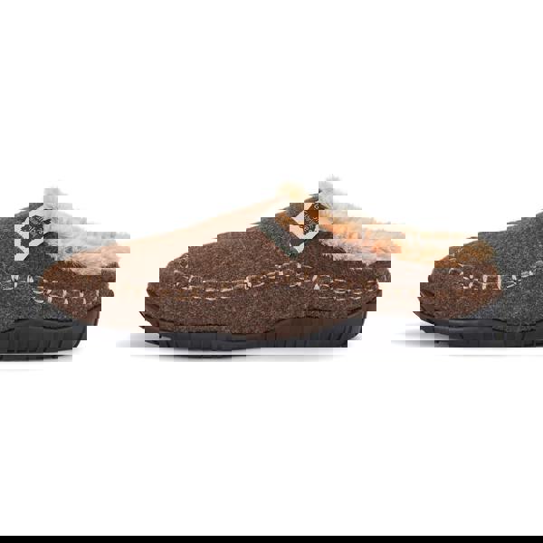 Gumbies Ossa Men's Slippers - Chocolate & Cream