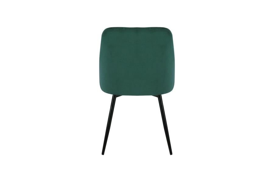 Outdoor Living New York Dining Table with 4 Charlotte Velvet Chairs